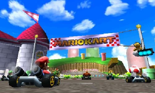 Скриншоты Mario Kart 7 [Nintendo 3DS, Русская версия] интернет-магазин Омегагейм