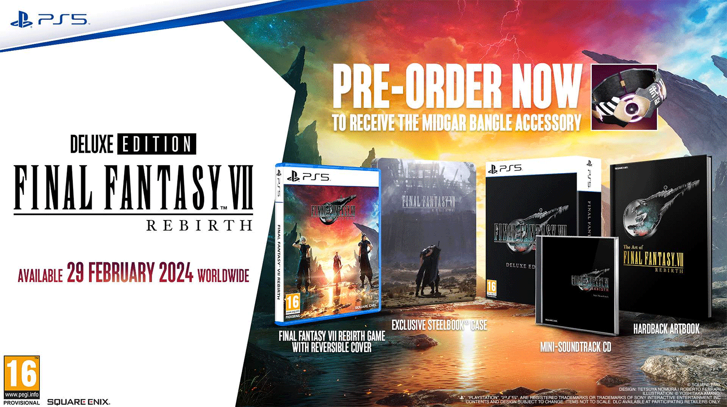 Скриншоты Final Fantasy VII Rebirth Deluxe Edition [PS5, английская версия] интернет-магазин Омегагейм