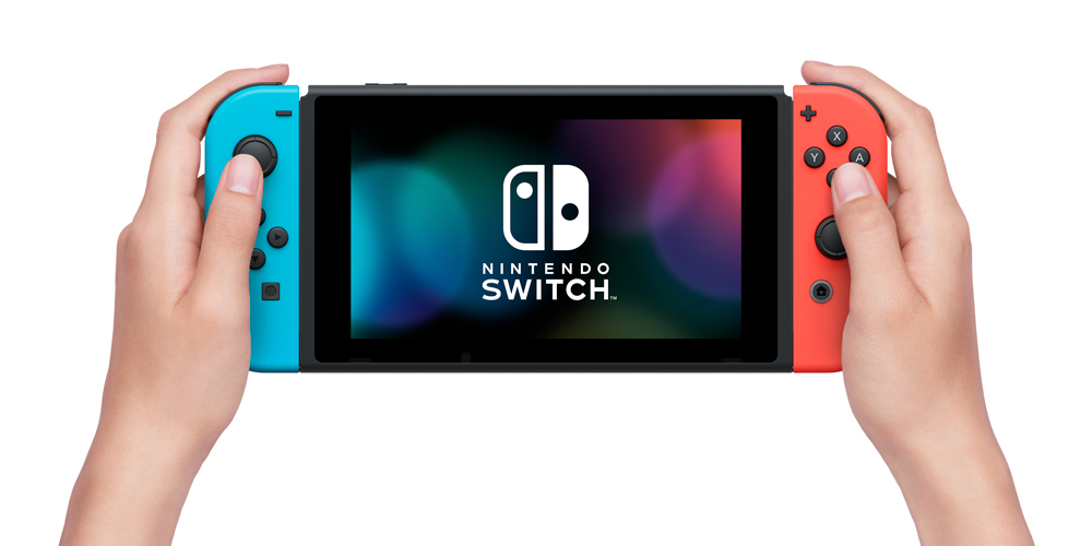 Скриншоты Игровая приставка Nintendo Switch Красный/Синий (Red/Blue) интернет-магазин Омегагейм