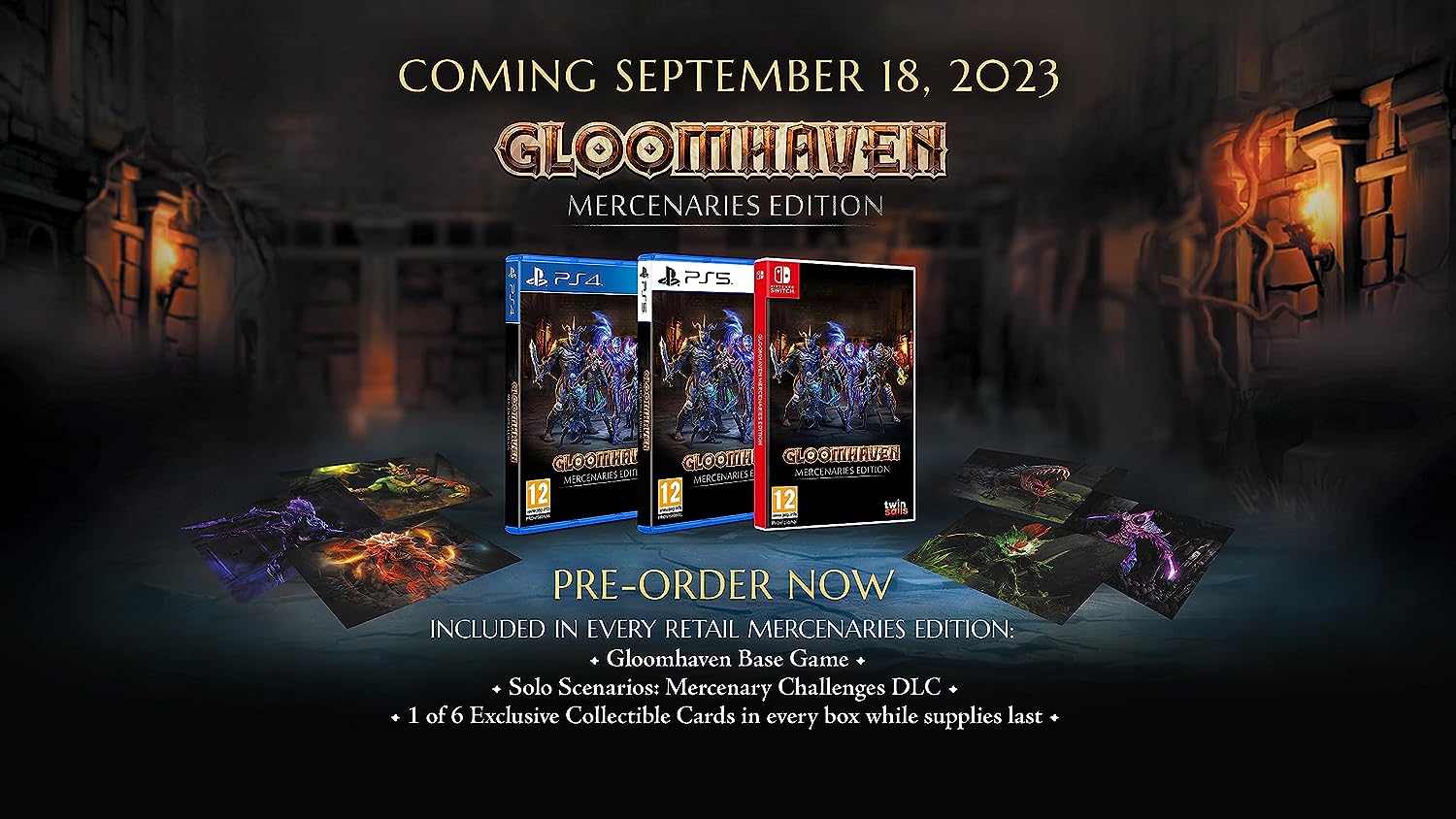 Скриншоты Gloomhaven Mercenaries Edition [PS5, английская версия] интернет-магазин Омегагейм
