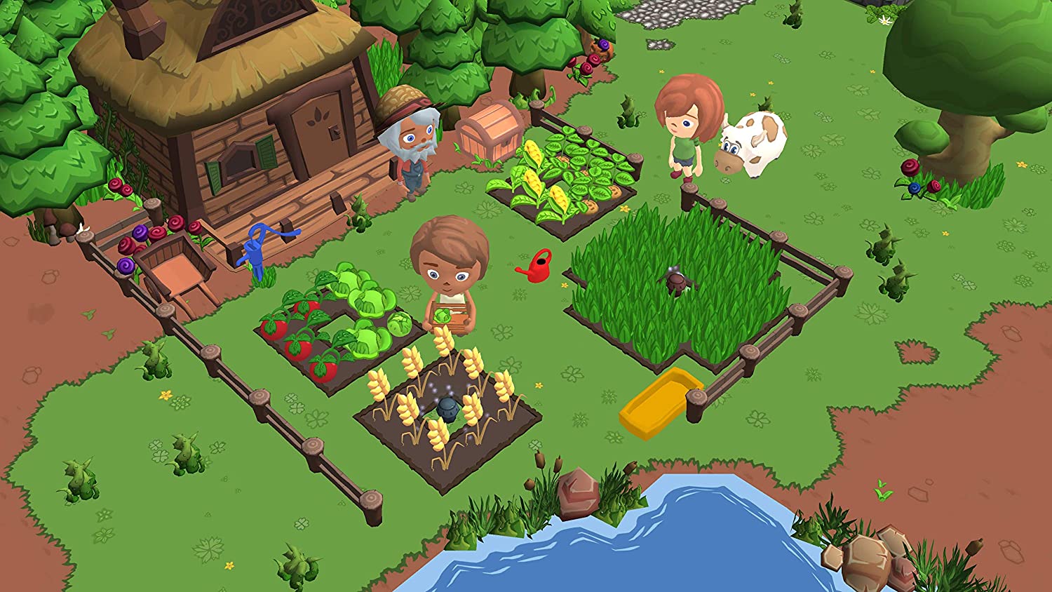 Скриншоты Farmers Vs Zombies Farm for your Life Nintendo Switch, русская ве...