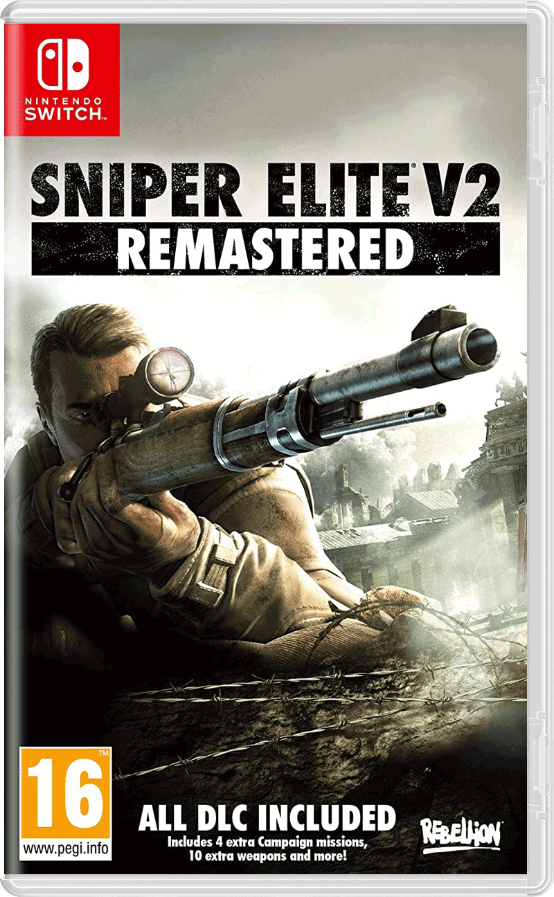 Nintendo elite. Снайпер Элит 2 Nintendo Switch. Sniper Elite v2 Remastered. Снайпер Элит 2 ремастер. Снайпер Элит Нинтендо свитч.