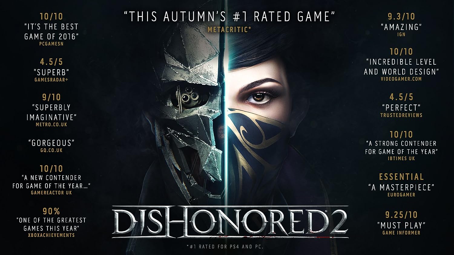 Скриншоты Dishonored 2 [Хиты PlayStation][PS4, русская версия] интернет-магазин Омегагейм