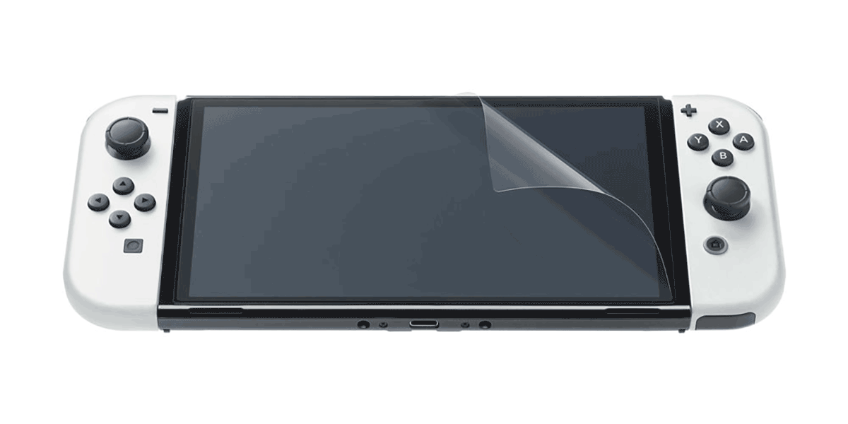 Скриншоты Чехол и защитная плёнка для Nintendo Switch - OLED-модель интернет-магазин Омегагейм