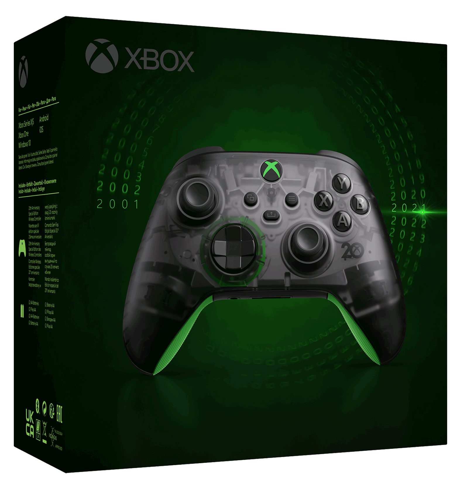 Джойстик xbox series s цена беспроводной. Геймпад Xbox 20th Anniversary. Геймпад Xbox Series s 20th Anniversary. Xbox 20 Anniversary геймпад. Геймпад Microsoft 20th Anniversary для Xbox one.
