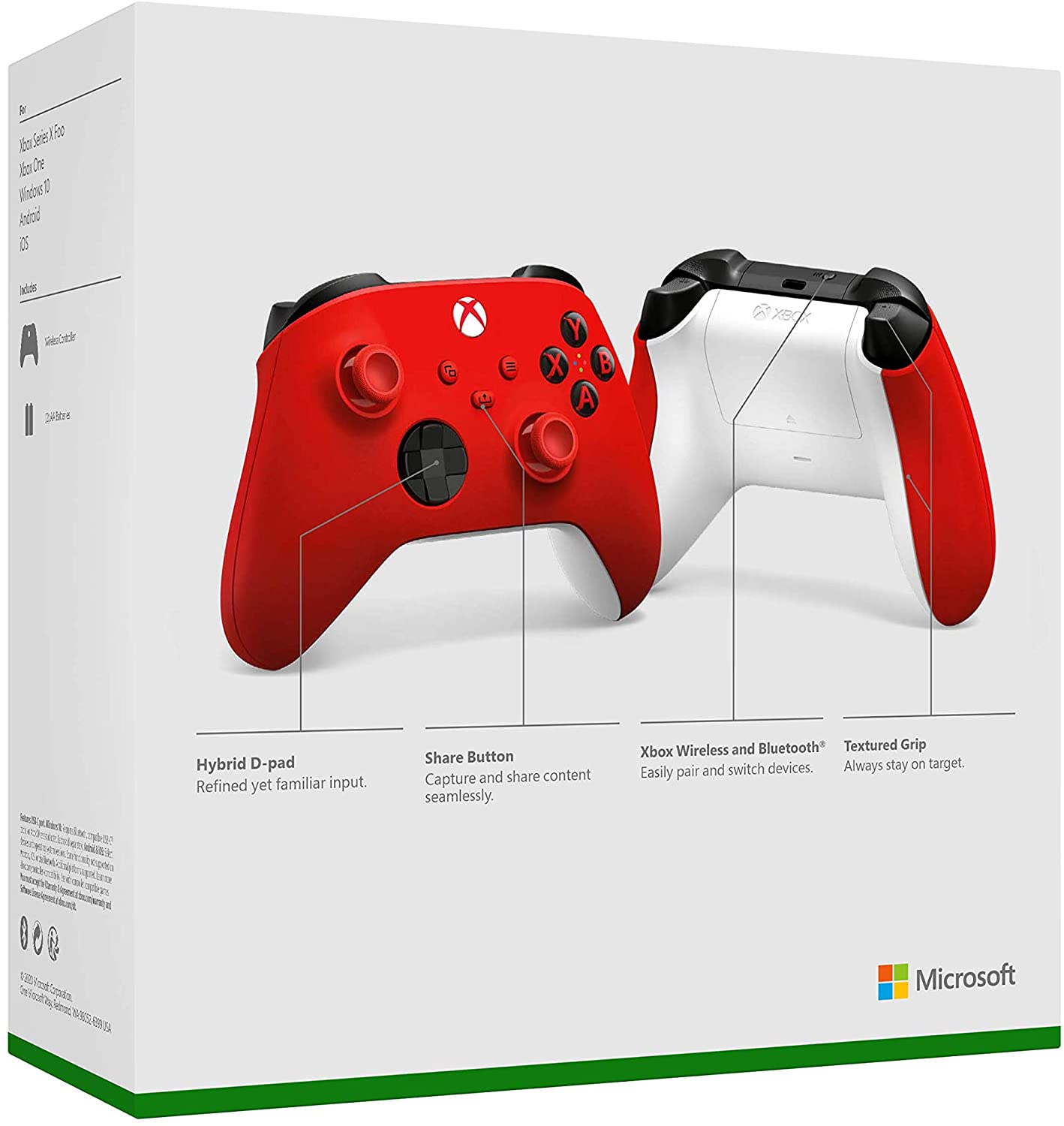 Скриншоты Беспроводной геймпад Xbox Pulse Red [Красный](QAU-00012) интернет-магазин Омегагейм
