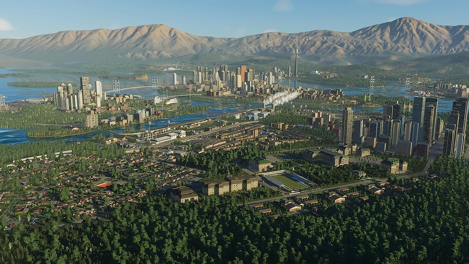 Скриншоты Cities: Skylines II (2) Day One Edition [PS5, русская версия] интернет-магазин Омегагейм