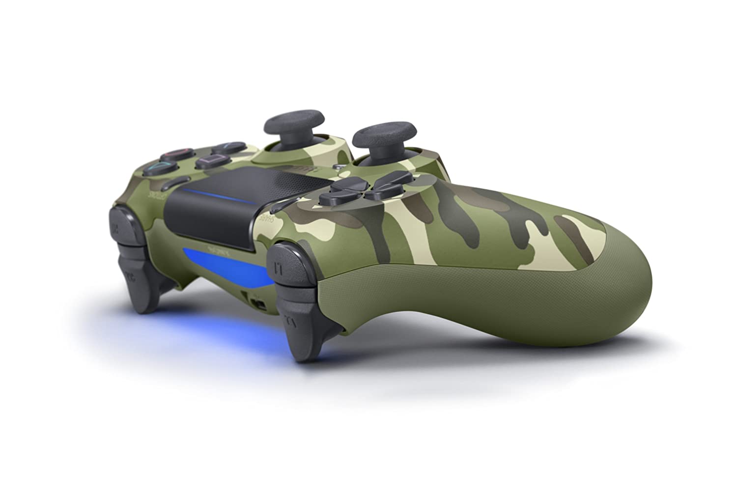 Скриншоты Беспроводной геймпад Sony DualShock 4 V2 Green Camouflage (CUH-ZCT2U)(Зеленый камуфляж) для PS4 интернет-магазин Омегагейм
