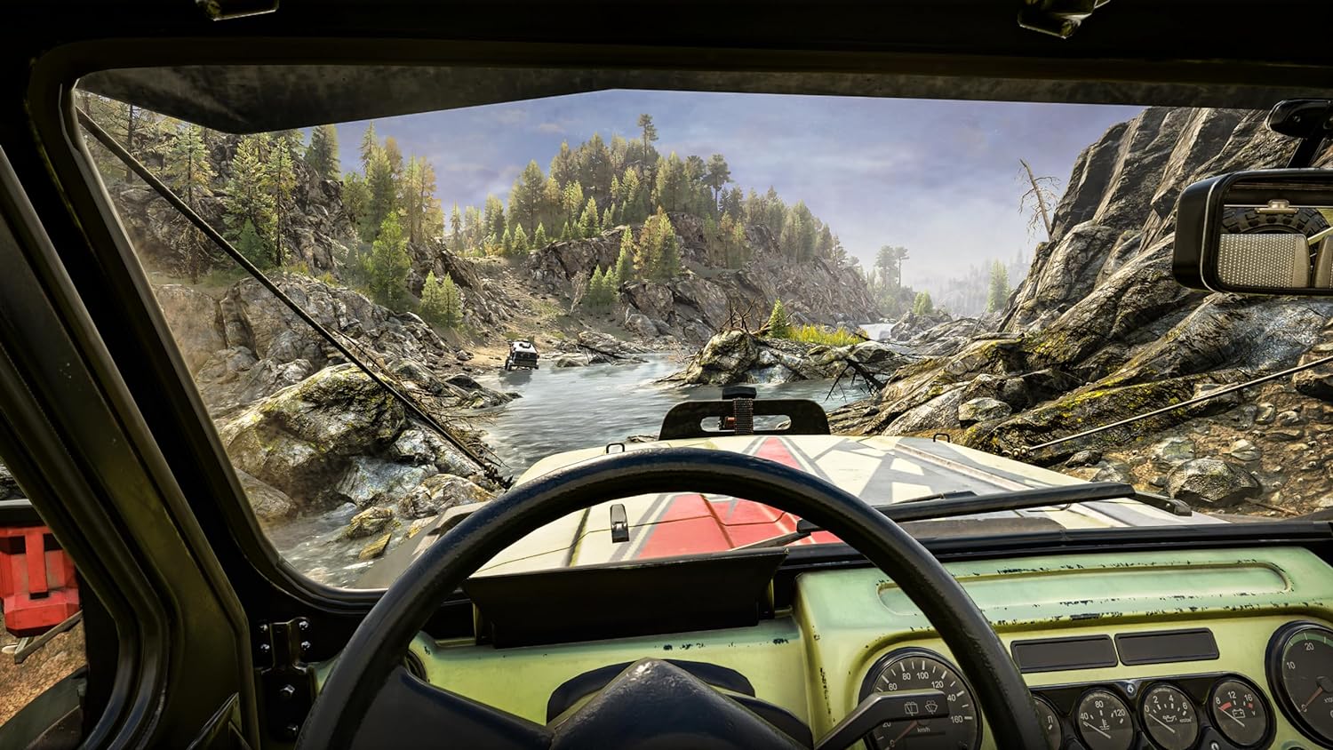 Скриншоты Expeditions: A MudRunner Game [PS5, русская версия] интернет-магазин Омегагейм