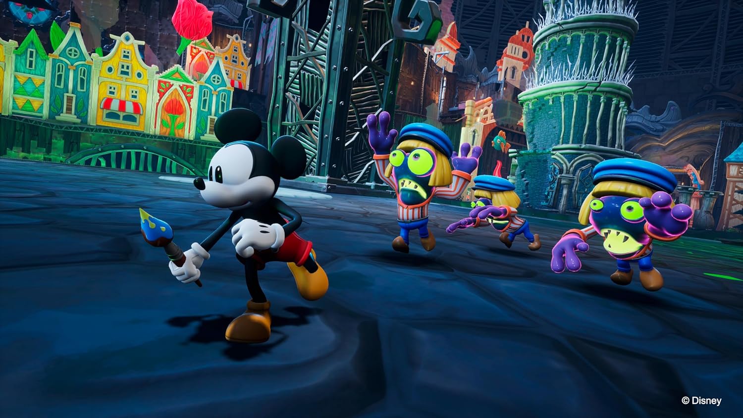 Скриншоты Disney Epic Mickey: Rebrushed [Nintendo Switch, английская версия] интернет-магазин Омегагейм