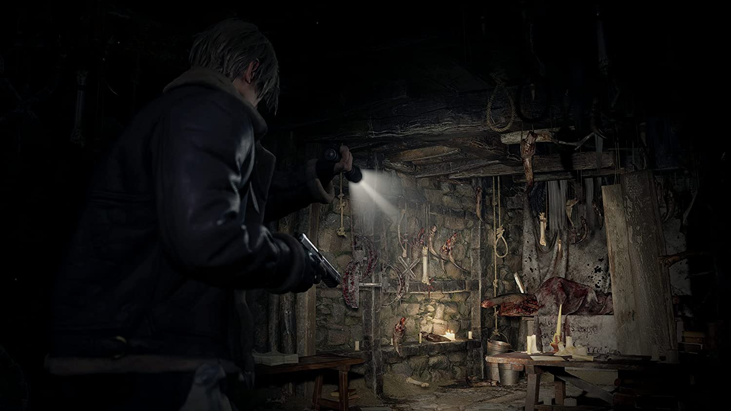 Скриншоты Resident Evil 4 Remake Steelbook Edition [PS4, русская версия] интернет-магазин Омегагейм