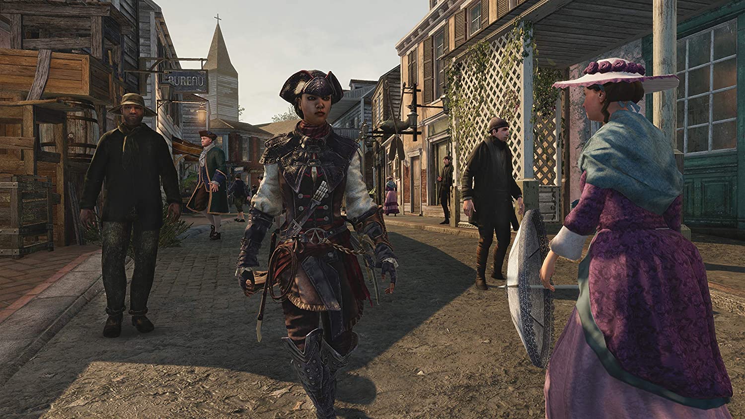 Скриншоты Assassin's Creed III (3) Remastered [EU][Nintendo Switch, русская версия] интернет-магазин Омегагейм