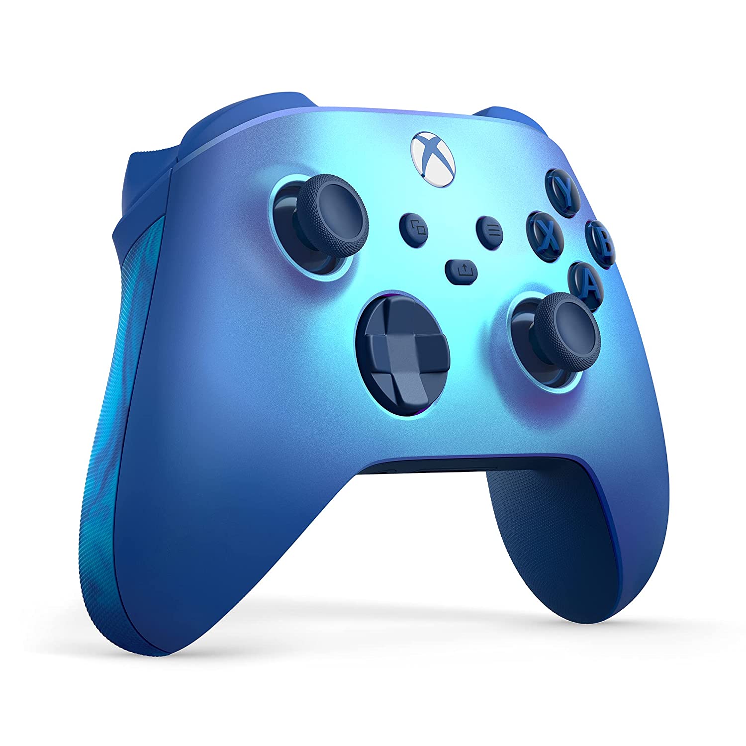 Скриншоты Беспроводной геймпад Xbox Aqua Shift Special Edition [Мерцающий Синий ](QAU-00027) интернет-магазин Омегагейм