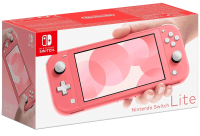 Nintendo Switch Lite - Coral (кораллово-розовый)
