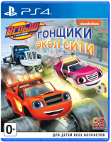 Blaze and the Monster Machines Axle City Racers (Вспыш и чудо-машинки)[PS4, русская версия]