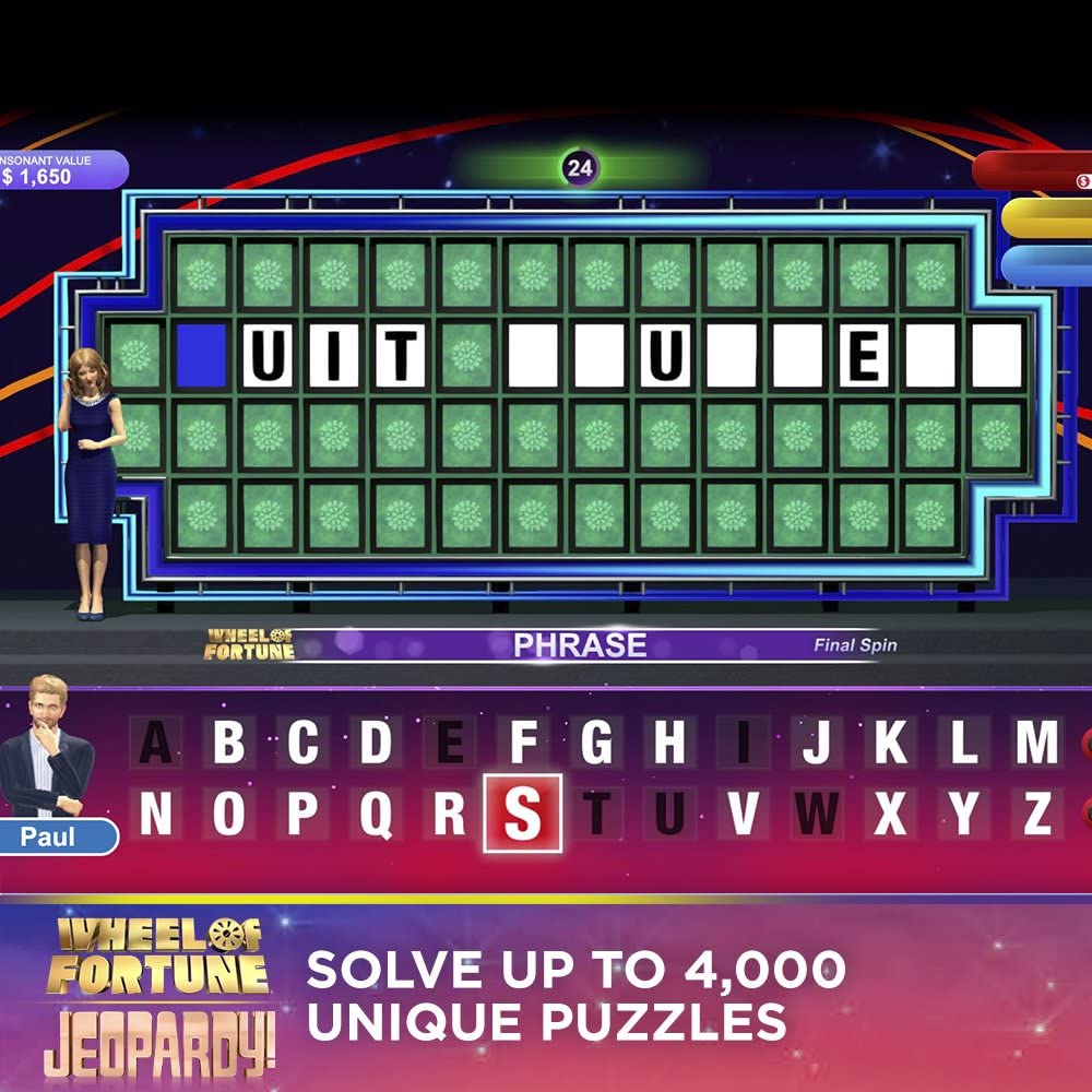 Скриншоты America's Greatest Game Shows: Wheel of Fortune & Jeopardy! [Nintendo Switch, английская версия] интернет-магазин Омегагейм