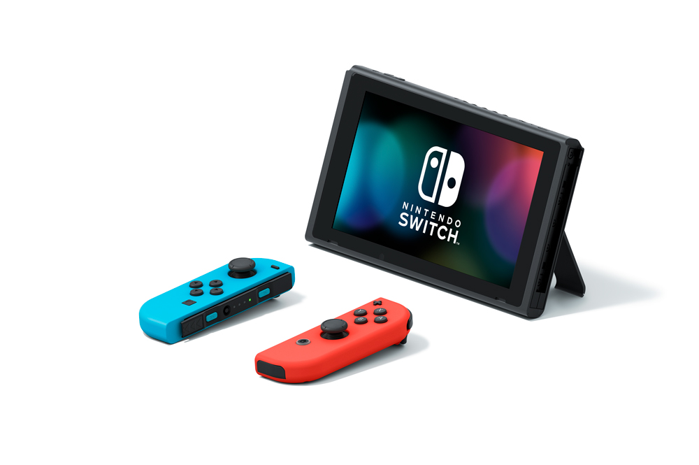 Скриншоты Игровая приставка Nintendo Switch Красный/Синий (Red/Blue) интернет-магазин Омегагейм