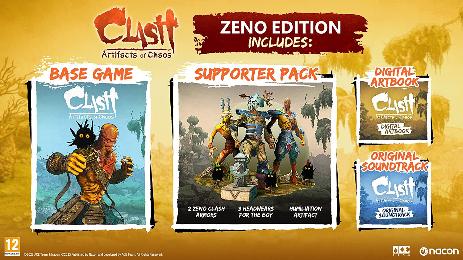 Скриншоты Clash: Artifacts of Chaos - Zeno Edition [PS4, русская версия] интернет-магазин Омегагейм