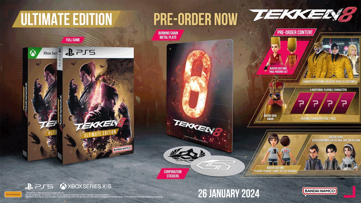 Скриншоты Tekken 8 Ultimate Edition [PS5, русская версия] интернет-магазин Омегагейм