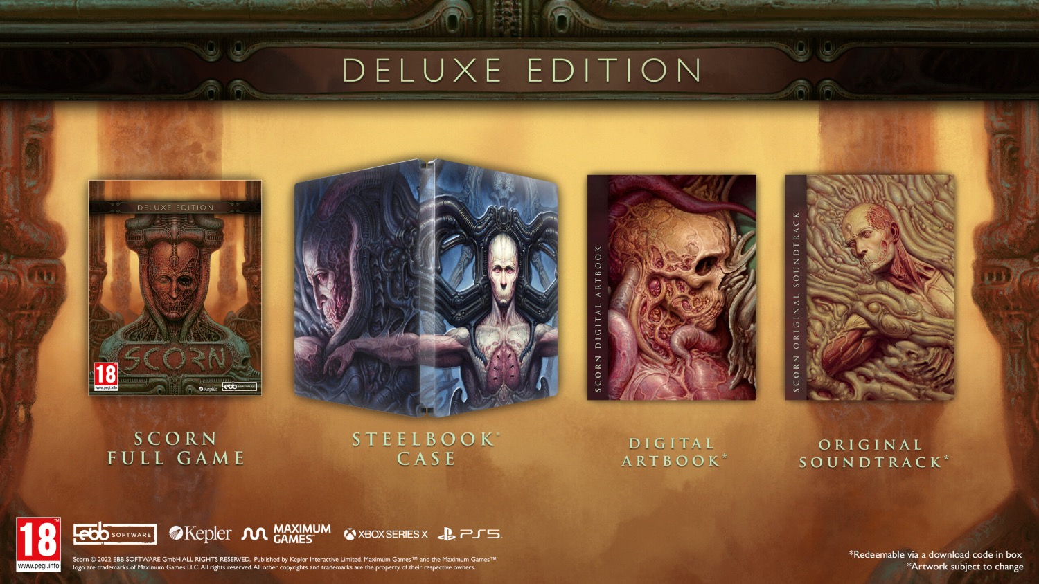 Скриншоты Scorn Deluxe Edition [PS5, русская версия] интернет-магазин Омегагейм