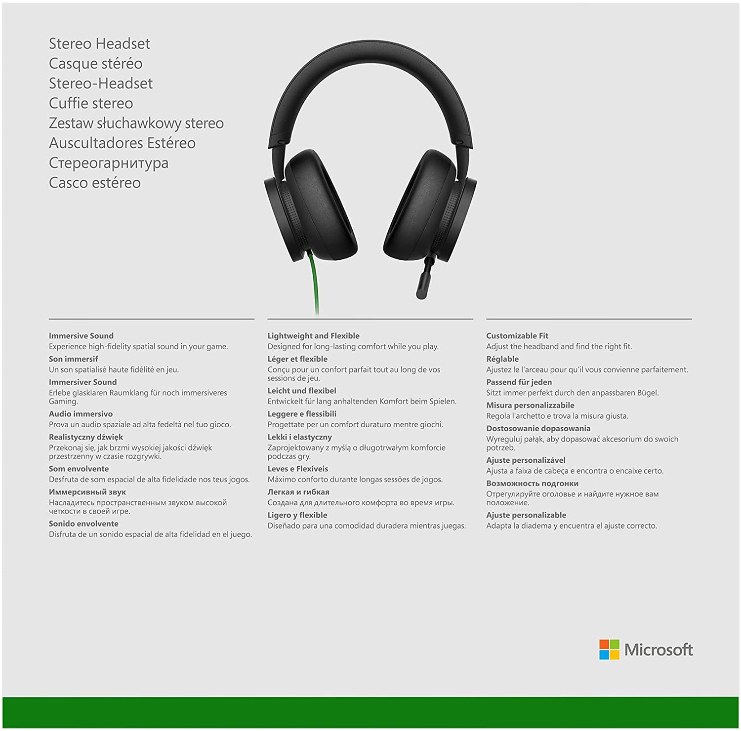 Скриншоты Проводная стереогарнитура Xbox Stereo Headset (8LI-00002) интернет-магазин Омегагейм