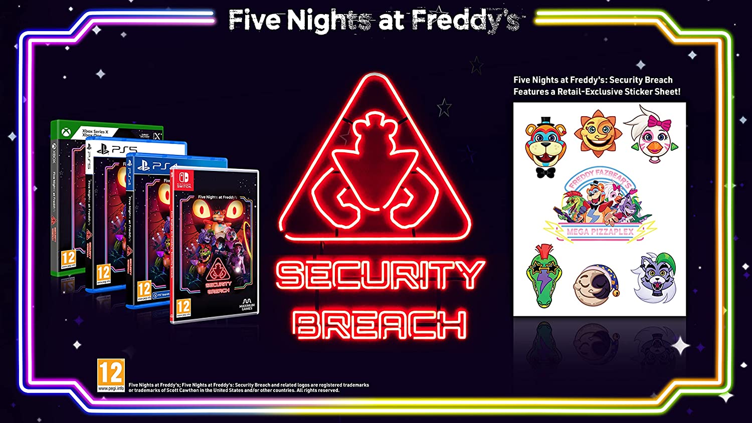 Скриншоты Five Nights at Freddy's: Security Breach [Nintendo Switch, русская версия] интернет-магазин Омегагейм