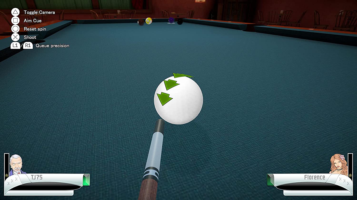 Скриншоты 3D Billiards: Pool and Snooker [PS5, английская версия] интернет-магазин Омегагейм