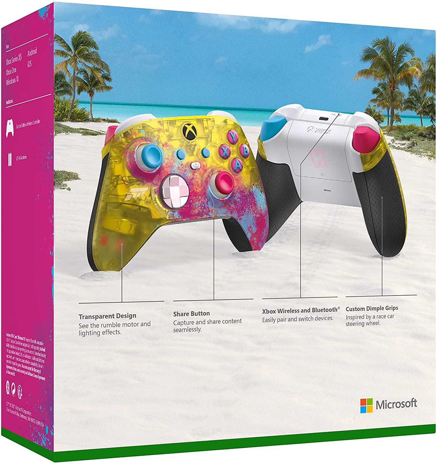 Скриншоты Беспроводной геймпад Xbox Forza Horizon 5 Limited Edition (QAU-00055) интернет-магазин Омегагейм