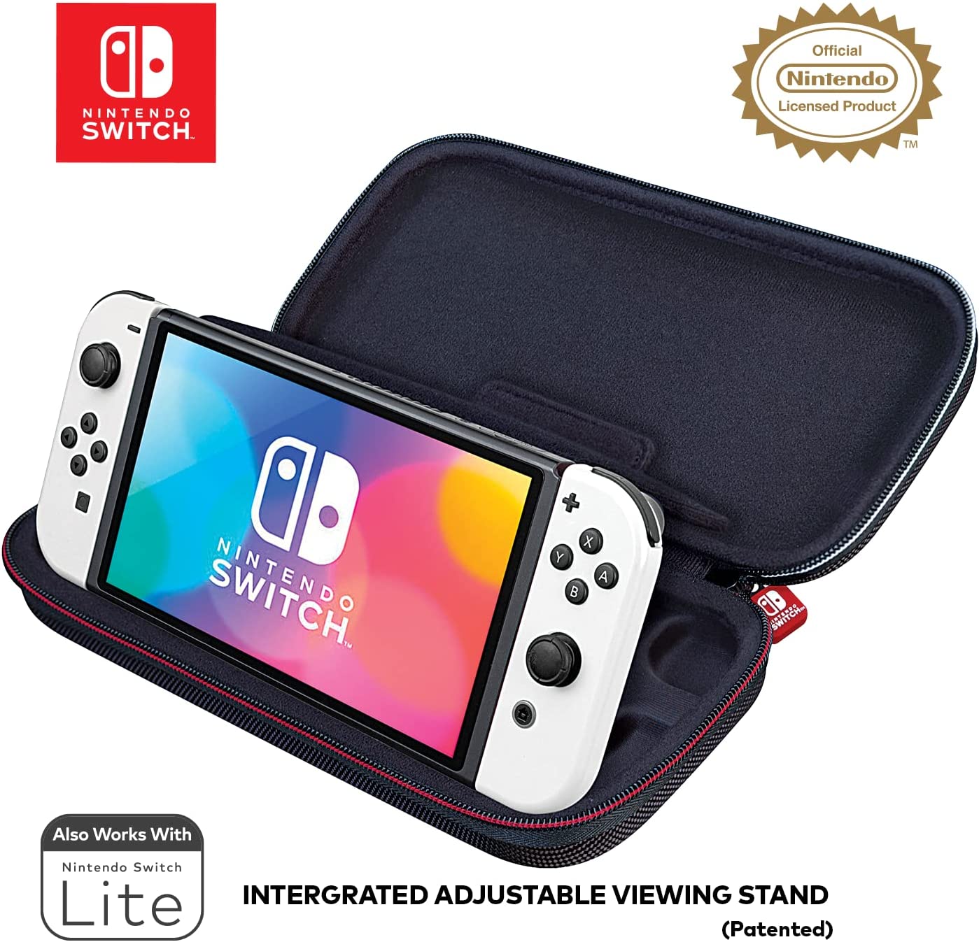 Скриншоты Дорожный чехол Deluxe Travel Case для Nintendo Switch/OLED/Lite [NNS40] интернет-магазин Омегагейм