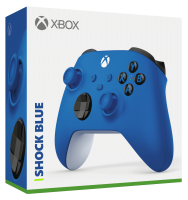 Беспроводной геймпад Xbox Schock Blue [Синий](QAU-00002)