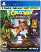 Crash Bandicoot N.sane Trilogy + 2 Bonus Levels [US][PS4, английская версия]