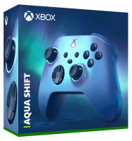 Беспроводной геймпад Xbox Aqua Shift Special Edition [Мерцающий Синий ](QAU-00027)
