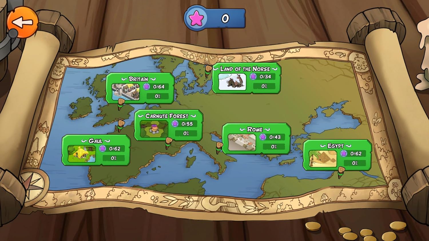 Скриншоты Asterix & Obelix: Heroes [Nintendo Switch, русская версия] интернет-магазин Омегагейм