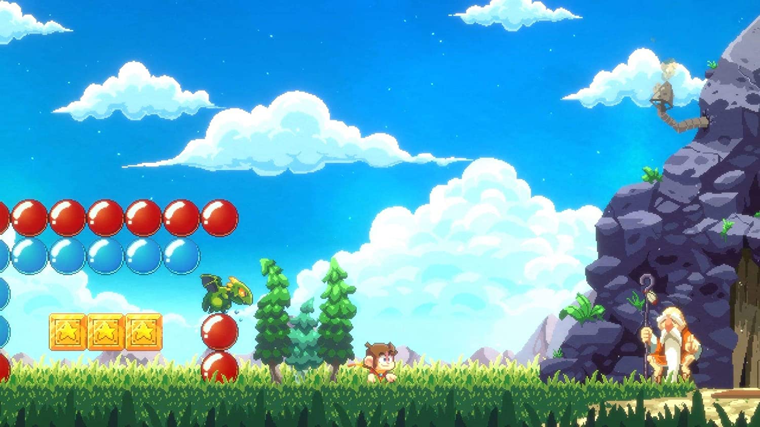 Скриншоты Alex Kidd In Miracle World DX [US][Nintendo Switch, русская версия] интернет-магазин Омегагейм
