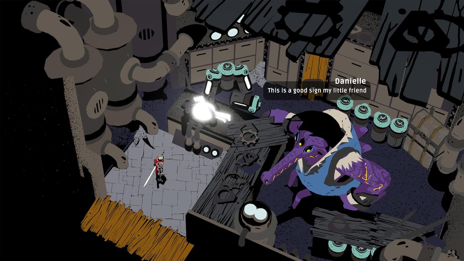 Скриншоты Creature in the Well [PS4, английская версия] интернет-магазин Омегагейм