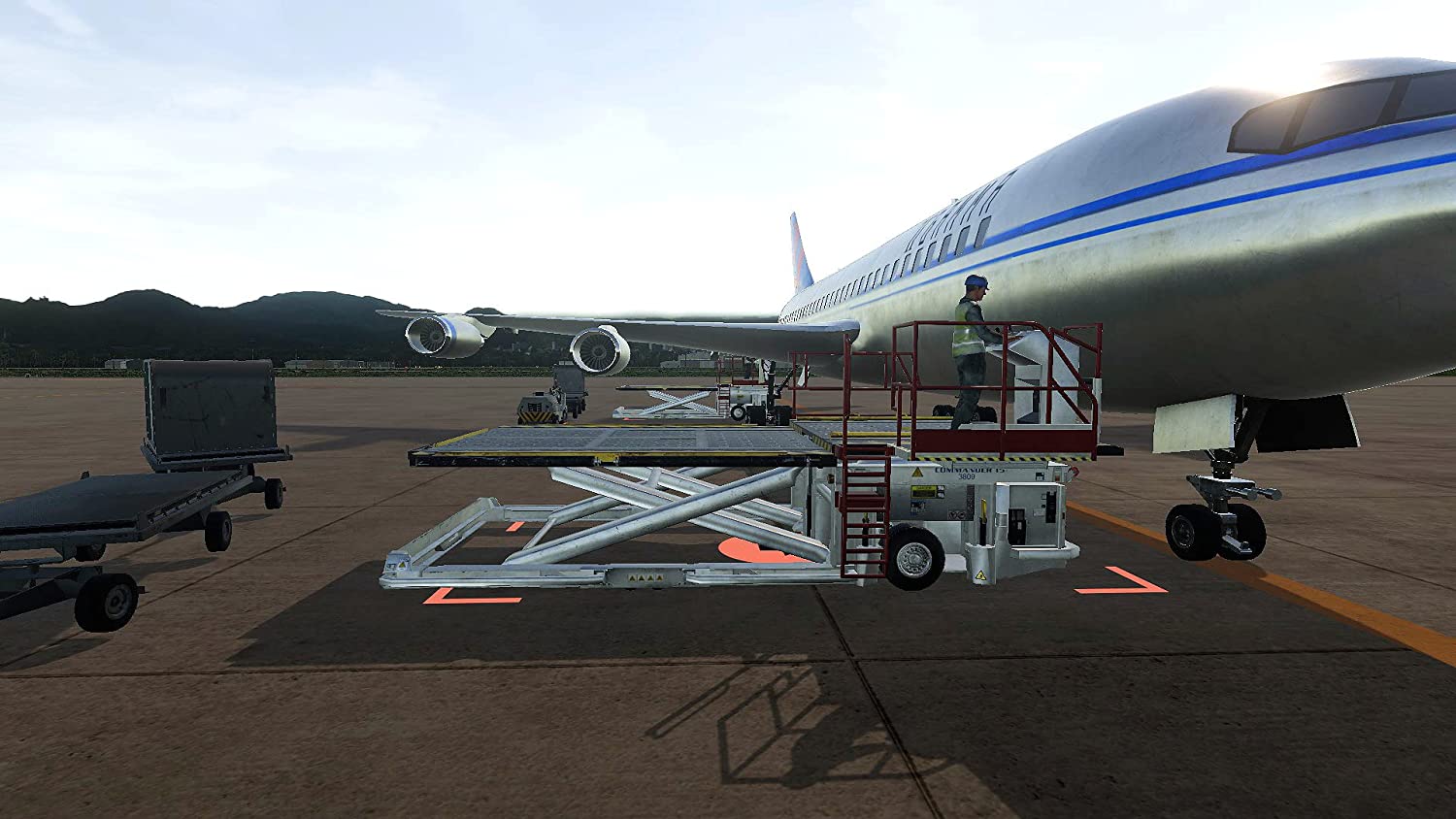 Скриншоты Airport Simulator: Day and Night [Nintendo Switch, русская версия] интернет-магазин Омегагейм