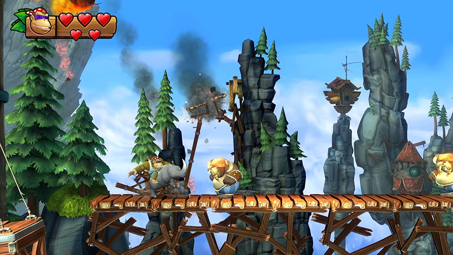 Скриншоты Donkey Kong Country: Tropical Freeze US Nintendo Switch, английск...
