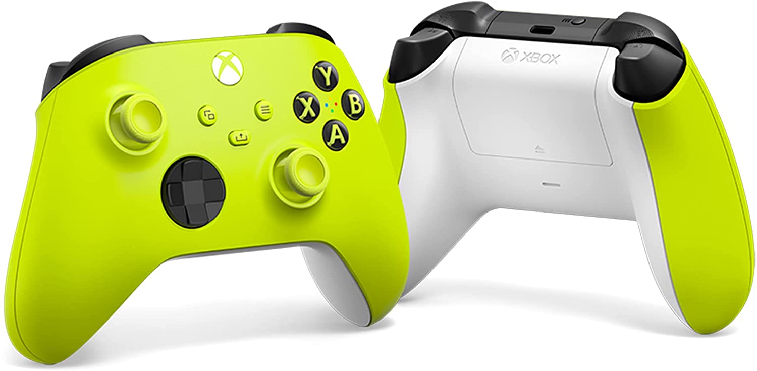 Скриншоты Беспроводной геймпад Xbox Electric Volt [Зеленый](QAU-00022) интернет-магазин Омегагейм
