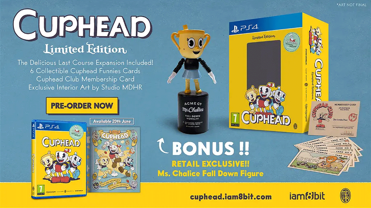 Скриншоты Cuphead Limited Edition [PS4, русская версия] интернет-магазин Омегагейм
