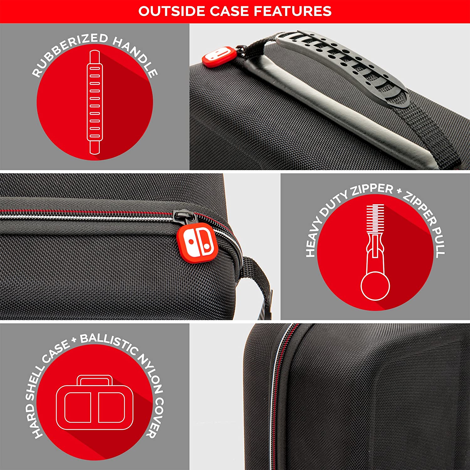 Скриншоты Дорожная сумка Game Traveler Deluxe System Case для Nintendo Switch/Switch OLED интернет-магазин Омегагейм