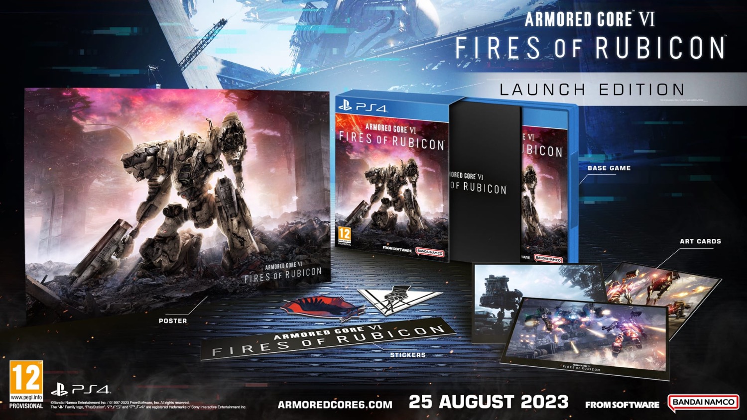 Скриншоты Armored Core VI (6): Fires of Rubicon Launch Edition [PS4, русская версия] интернет-магазин Омегагейм
