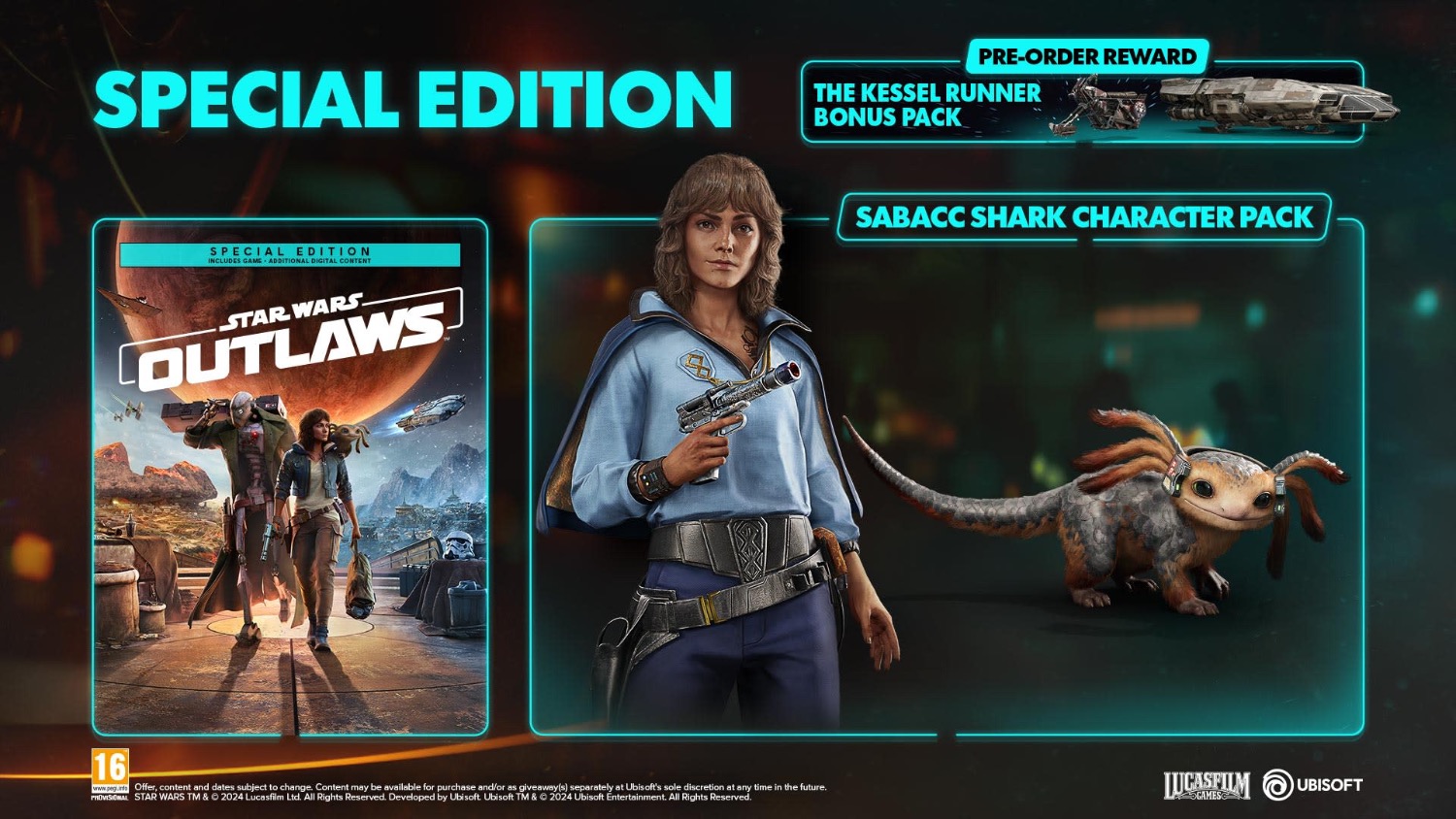 Скриншоты Star Wars Outlaws Special Edition [Звёздные войны. Преступники][PS5, русская версия] интернет-магазин Омегагейм