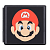 Кейс для хранения 12 игровых карт Game Card Case [Super Mario Black]
