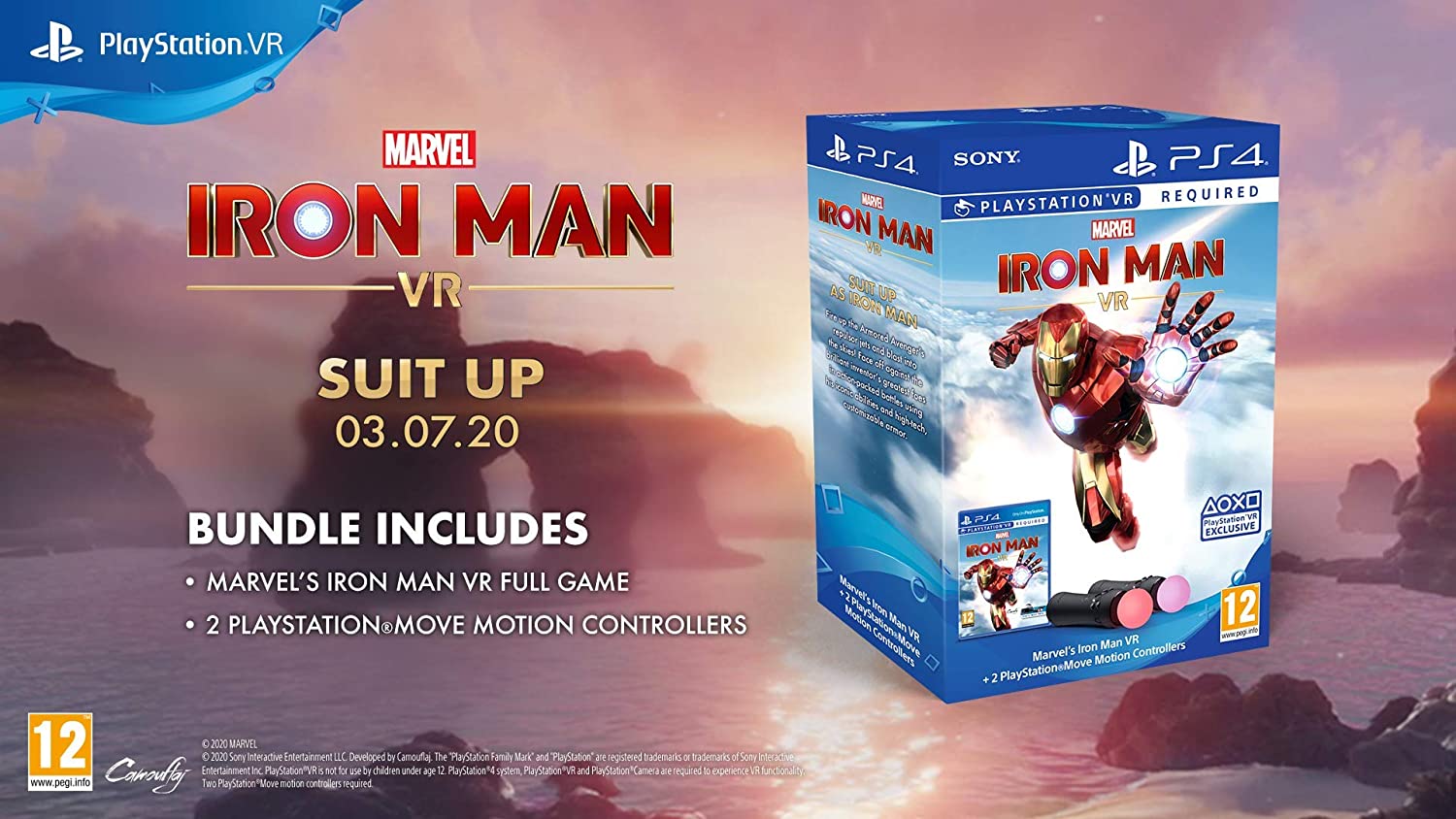 Скриншоты Marvel’s Iron Man VR – PlayStation Move Controller Bundle [PS VR, русская версия] интернет-магазин Омегагейм