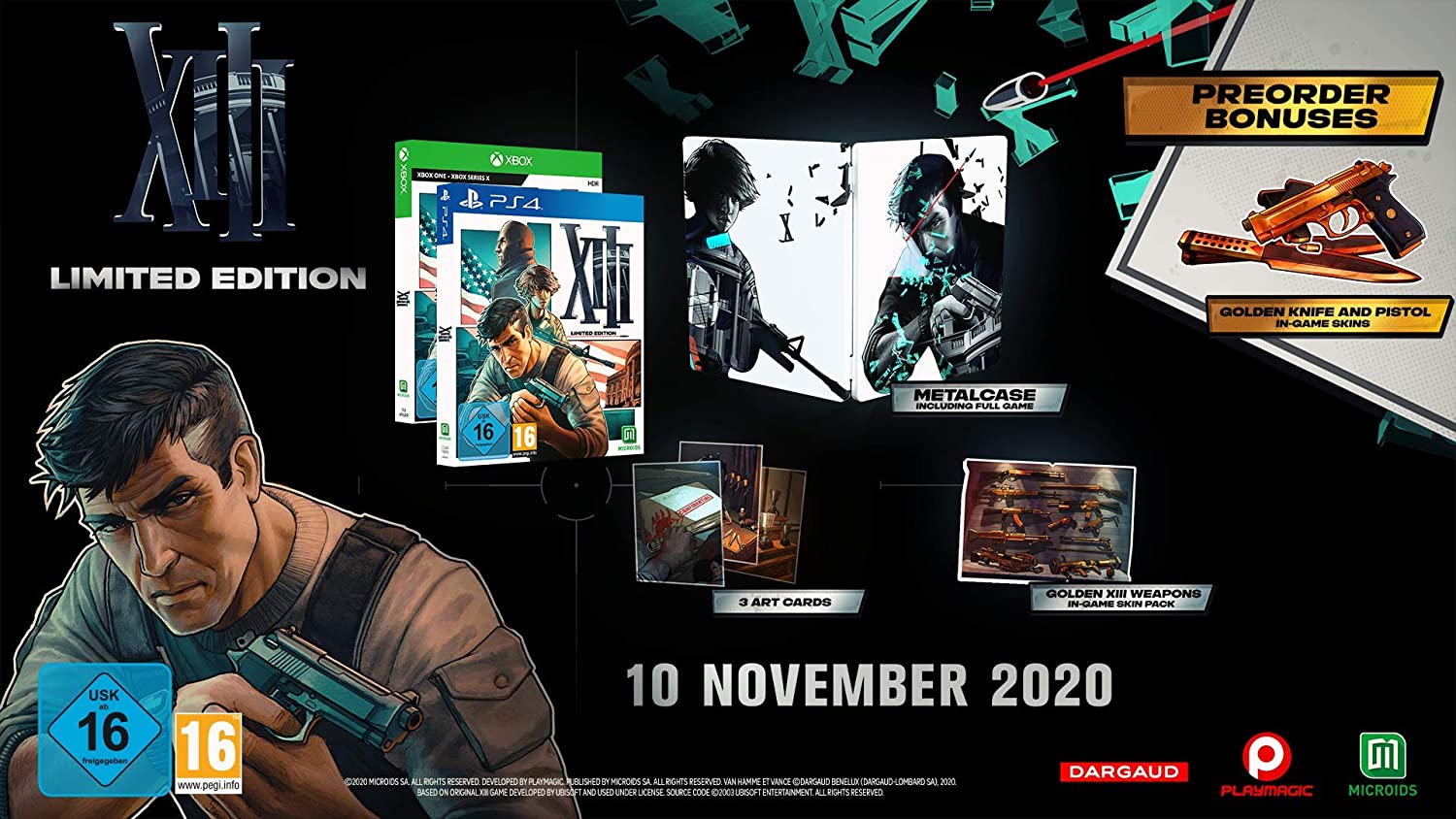 Скриншоты XIII Limited Edition [Xbox One/Series X, английская версия] интернет-магазин Омегагейм