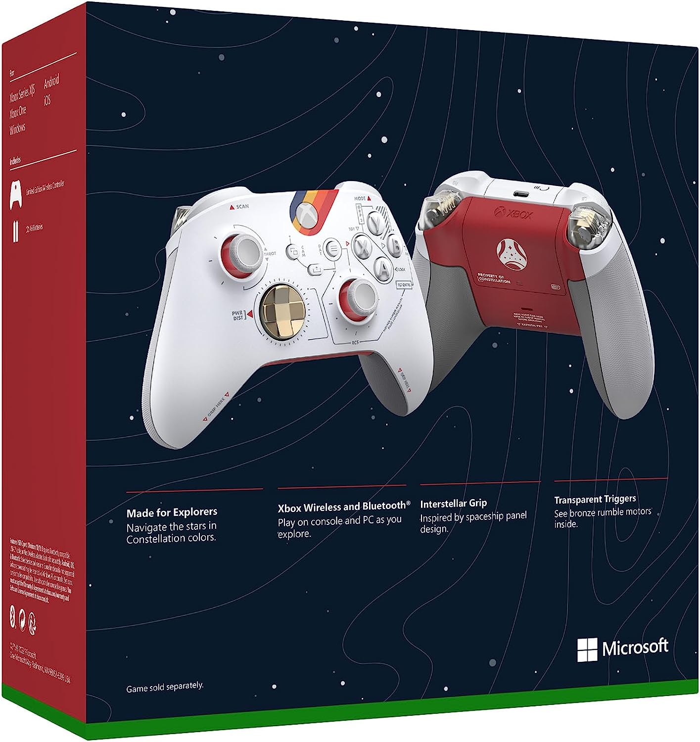Скриншоты Беспроводной геймпад Xbox Starfield Limited Edition (QAU-00108) интернет-магазин Омегагейм