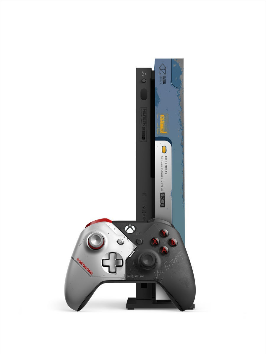 Скриншоты Игровая приставка Microsoft Xbox One X Cyberpunk 2077 Limited Edition интернет-магазин Омегагейм